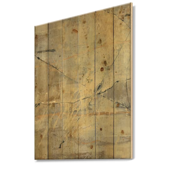 Designart - Geometric Cream Block III